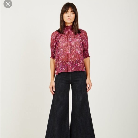 Ulla Johnson Tops - Ulla Johnson “Leandra” Blouse in ‘Sumac’